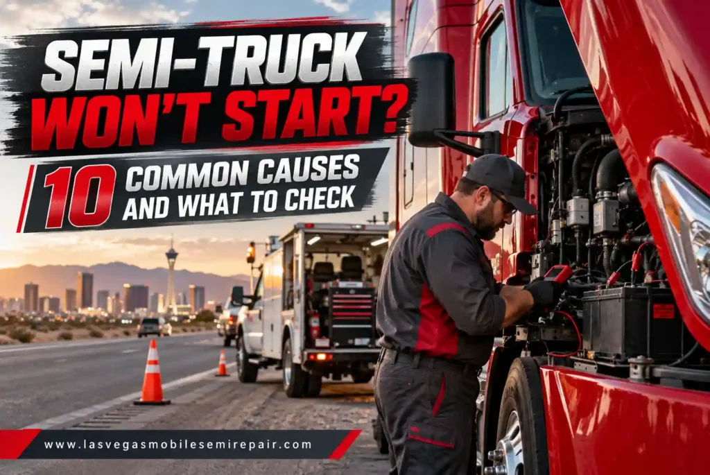semi truck won't start