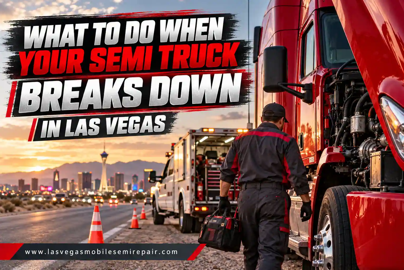 What to Do When Your Semi Truck Breaks Down in Las Vegas